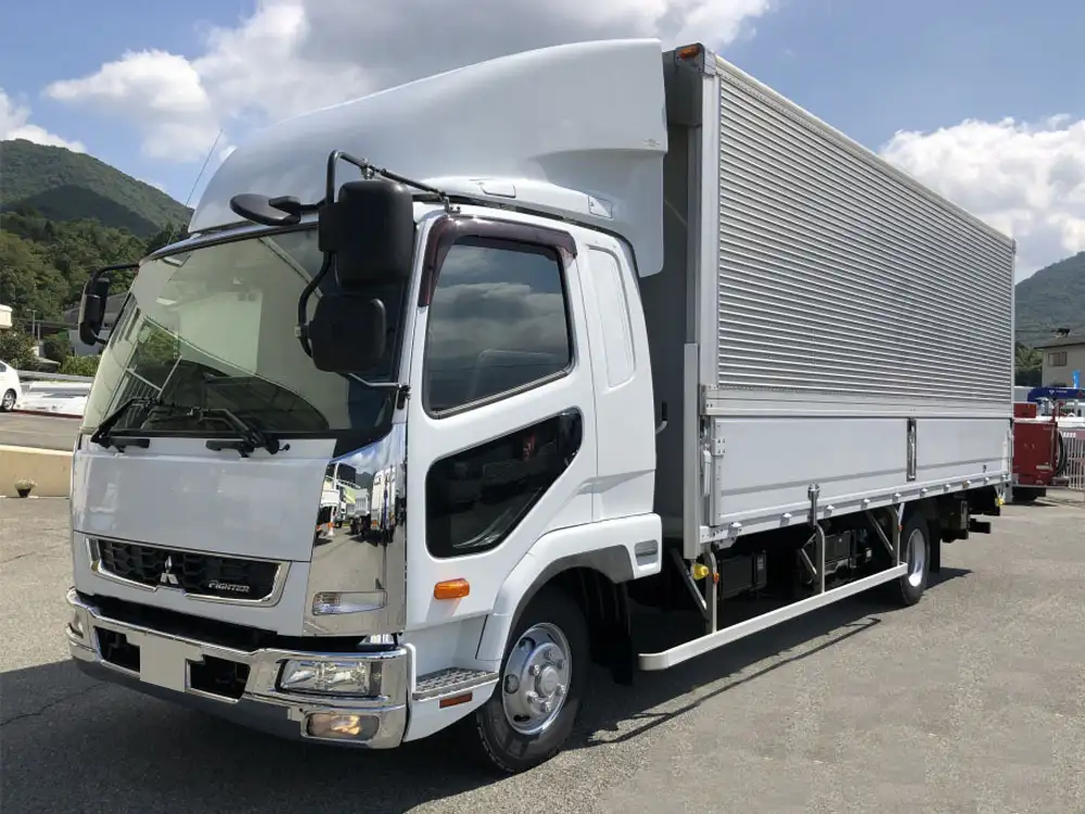 三菱 ファイター 中型/増トン ウイング パワーゲート エアサス の中古トラック【車両No.197698】