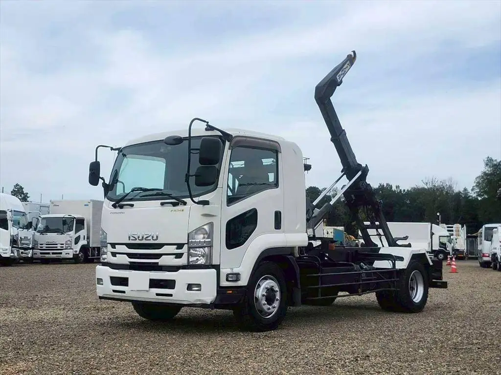 いすゞ フォワード 中型/増トン アームロール ツインホイスト ベッド の中古トラック【車両No.198224】