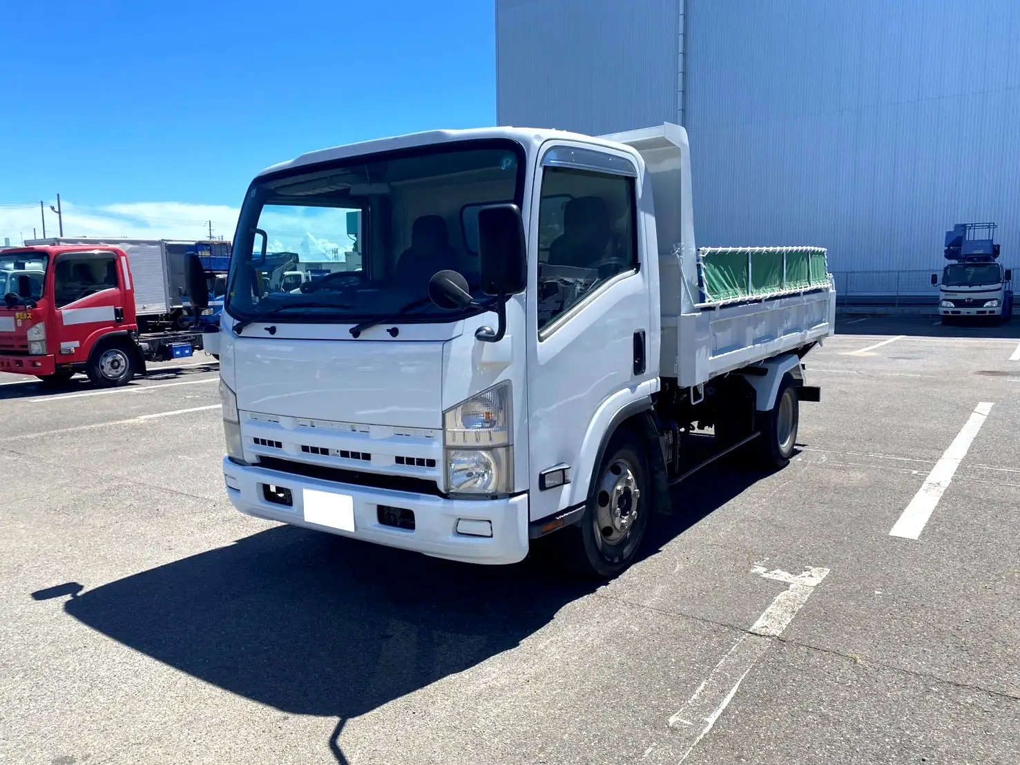 いすゞ エルフ 小型 ダンプ ローダー コボレーン の中古トラック【車両No.198205】