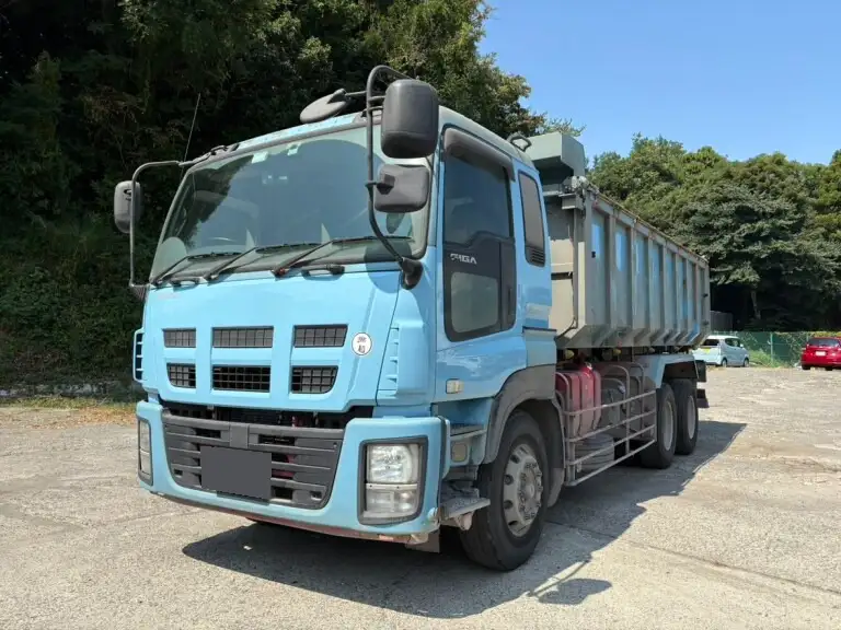 いすゞ ギガ 大型 ダンプ 土砂禁 ステンレス張り の中古トラック【車両No.198198】