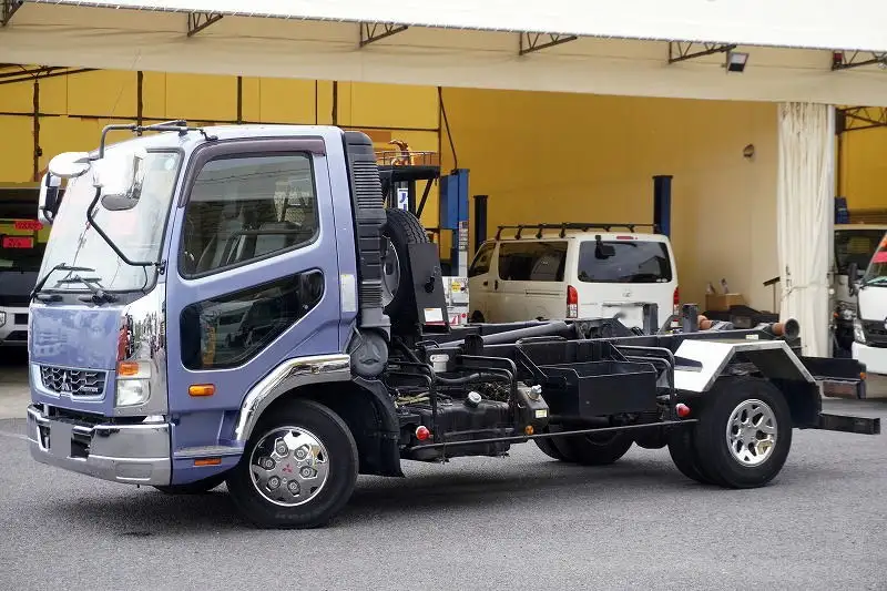 三菱 ファイター 中型/増トン アームロール ツインホイスト 2KG-FK71F の中古トラック【車両No.198306】