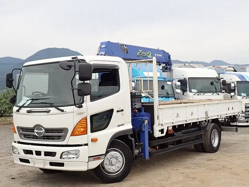 日野 レンジャー 中型/増トン クレーン付 5段 ラジコン の中古トラック【車両No.198368】