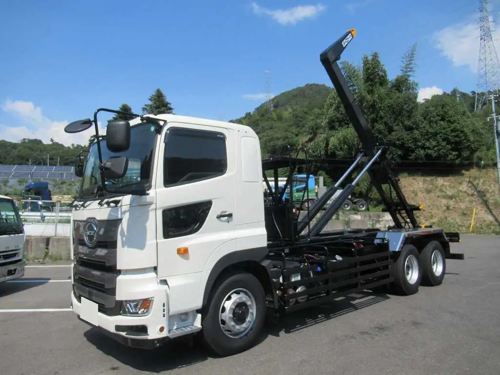 日野 プロフィア 大型 アームロール ツインホイスト ベッド の中古トラック【車両No.198461】