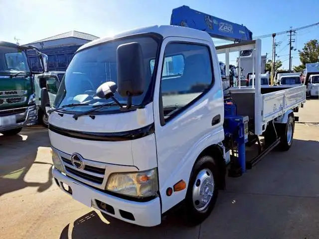 日野 デュトロ 小型 クレーン付 4段 ラジコン の中古トラック【車両No.198557】