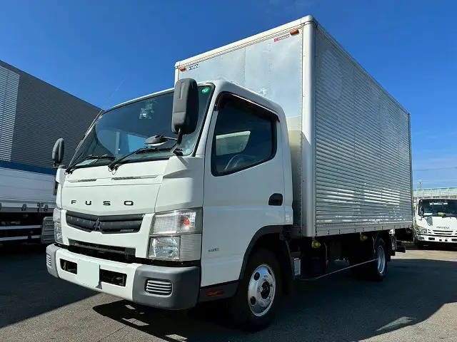 三菱 キャンター 小型 アルミバン パワーゲート TKG-FEB50 の中古トラック【車両No.198528】