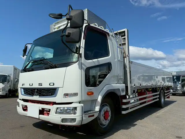 三菱 ファイター 中型/増トン 平ボディ アルミブロック エアサス の中古トラック【車両No.198140】