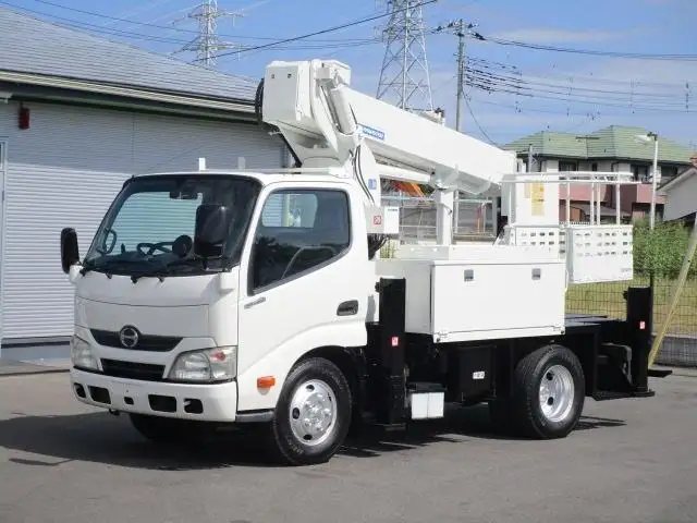 日野 デュトロ 小型 高所・建柱車 高所作業車 TKG-XZU600E の中古トラック【車両No.198549】