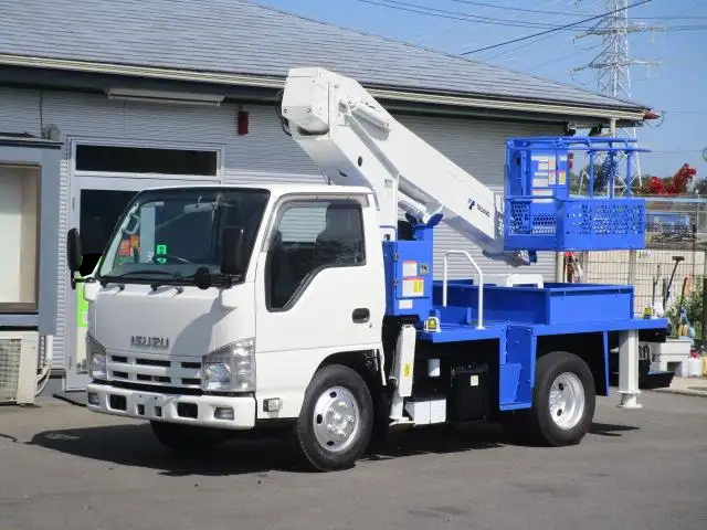 いすゞ エルフ 小型 高所・建柱車 高所作業車 TKG-NKR85AN の中古トラック【車両No.198547】