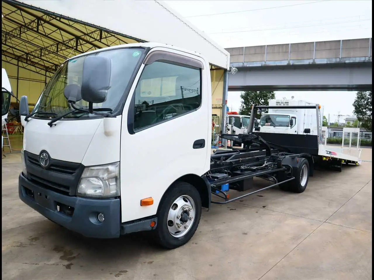 トヨタ トヨエース 小型 車両重機運搬 ラジコン ウインチ の中古トラック【車両No.198603】