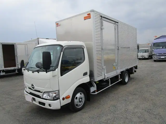 日野 デュトロ 小型 アルミバン パワーゲート サイドドア の中古トラック【車両No.198628】