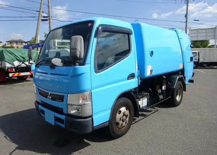 三菱 キャンター 小型 パッカー車 巻き込み式 回転ダンプ式 の中古トラック【車両No.198660】