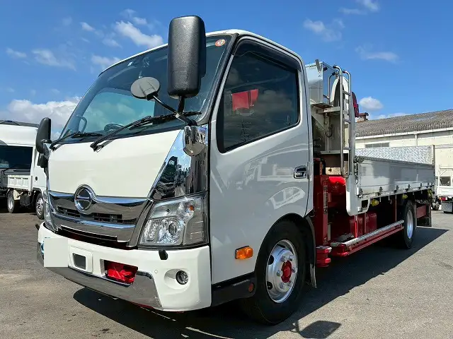 日野 デュトロ 小型 クレーン付 アルミブロック 4段 の中古トラック【車両No.198625】