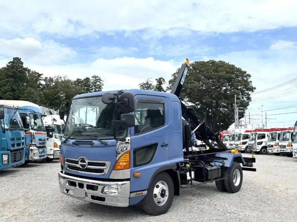 日野 レンジャー 中型/増トン アームロール ツインホイスト ベッド の中古トラック【車両No.198897】