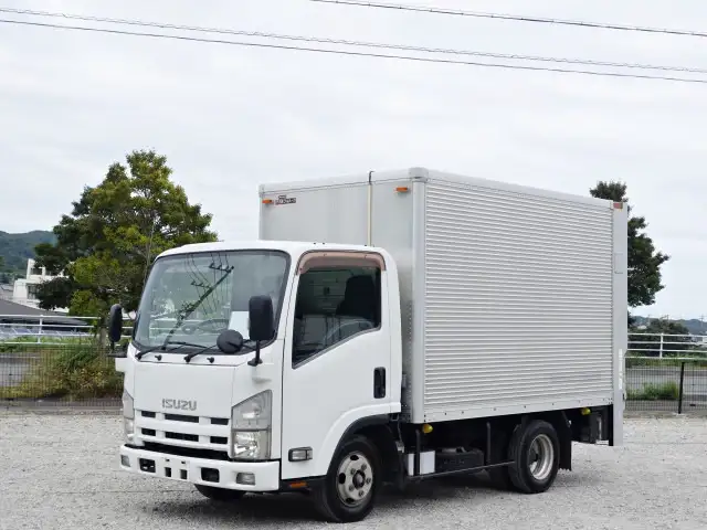 いすゞ エルフ 小型 アルミバン パワーゲート SKG-NLR85AN の中古トラック【車両No.198898】
