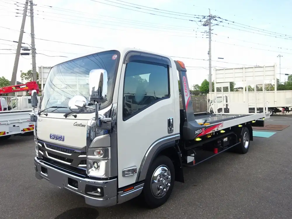 いすゞ エルフ 小型 車両重機運搬 ラジコン ウインチ の中古トラック【車両No.198969】