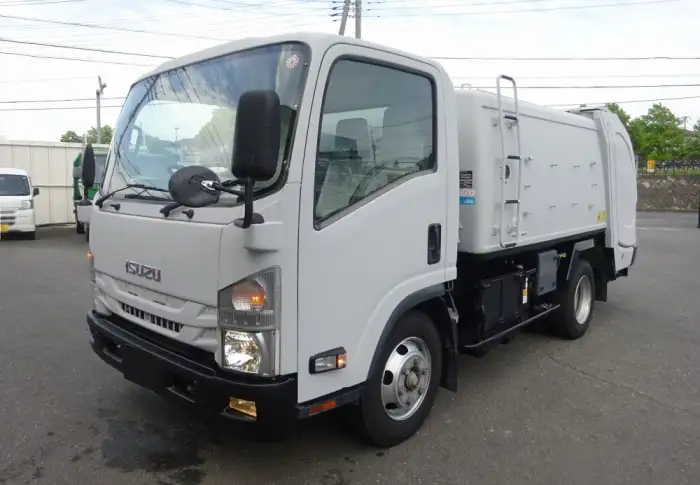 いすゞ エルフ 小型 パッカー車 巻き込み式 回転ダンプ式 の中古トラック【車両No.198976】