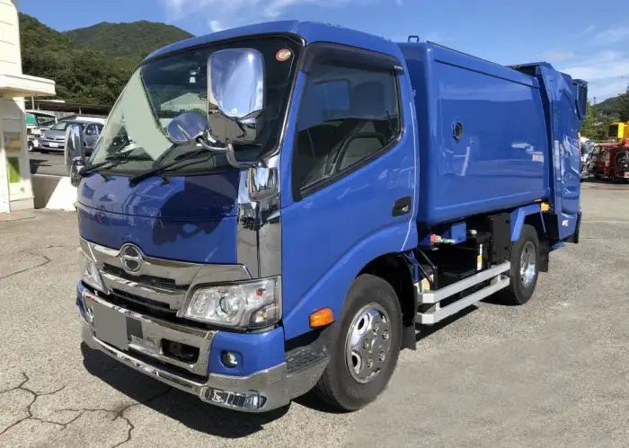 日野 デュトロ 小型 パッカー車 巻き込み式 回転ダンプ式 の中古トラック【車両No.198970】