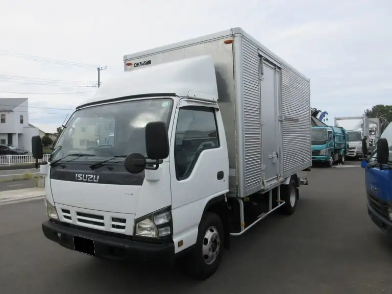 いすゞ エルフ 小型 アルミバン パワーゲート サイドドア の中古トラック【車両No.199174】