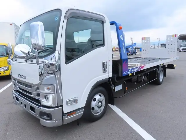 いすゞ エルフ 小型 車両重機運搬 ウインチ 2RG-NPR88 の中古トラック【車両No.199254】