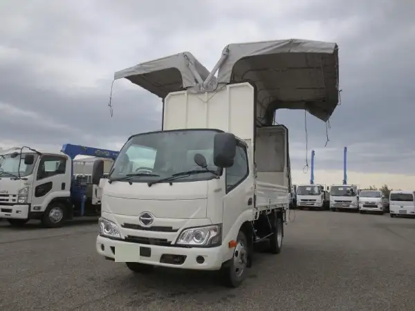 日野 デュトロ 小型 ウイング 幌ウイング パワーゲート の中古トラック【車両No.199417】