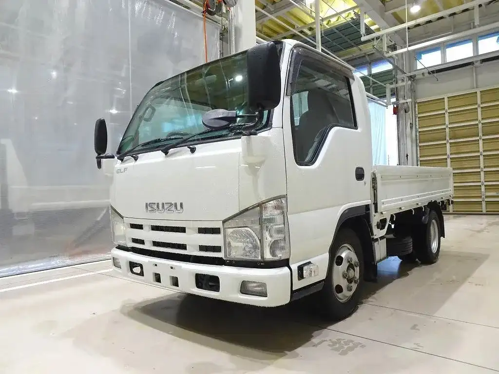 いすゞ エルフ 小型 平ボディ 床鉄板 TKG-NJR85A の中古トラック【車両No.199599】