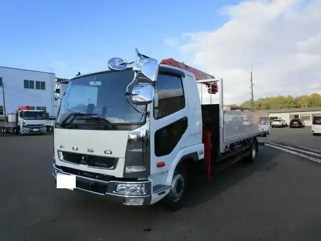 三菱 ファイター 中型/増トン クレーン付 アルミブロック 4段 の中古トラック【車両No.199608】
