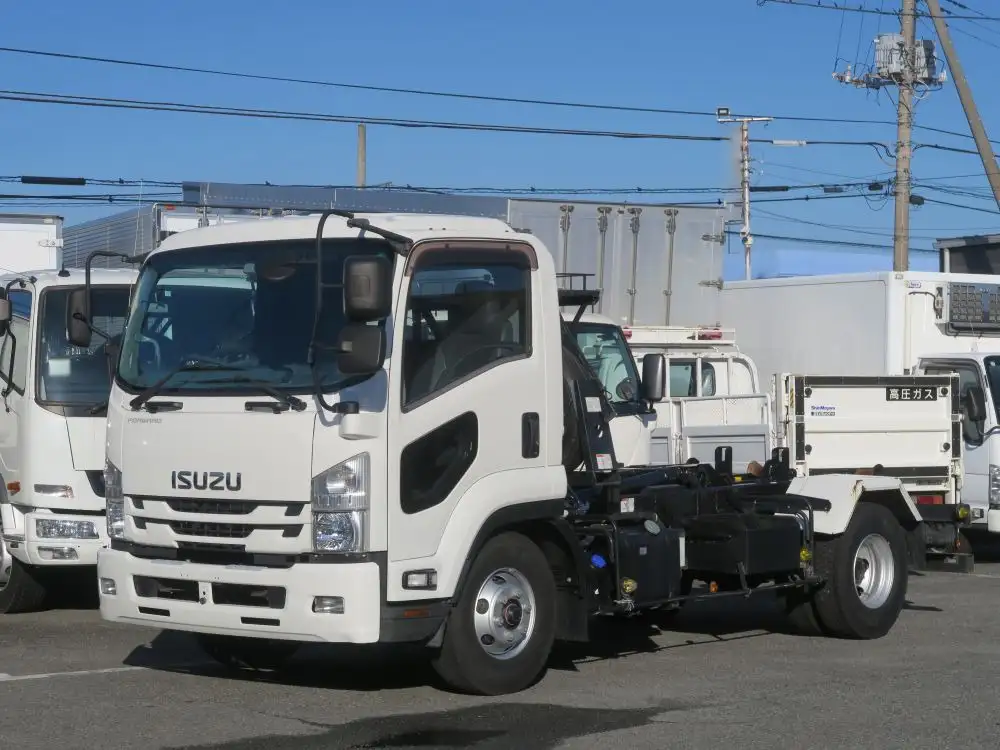 いすゞ フォワード 中型/増トン アームロール ツインホイスト 2RG-FRR90S2 の中古トラック【車両No.199656】