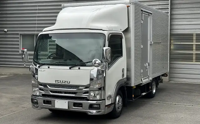 いすゞ エルフ 小型 アルミバン パワーゲート サイドドア の中古トラック【車両No.199645】