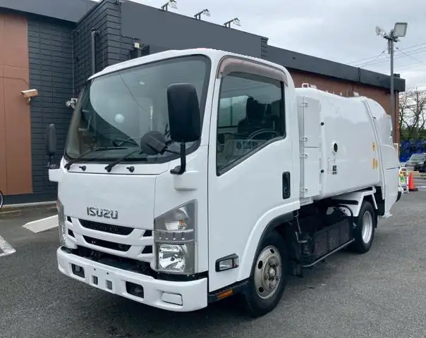 いすゞ エルフ 小型 パッカー車 巻き込み式 回転ダンプ式 の中古トラック【車両No.199713】