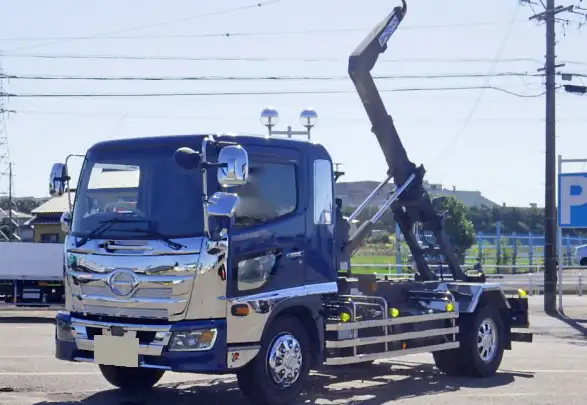 日野 レンジャー 中型/増トン アームロール ツインホイスト ベッド の中古トラック【車両No.199760】