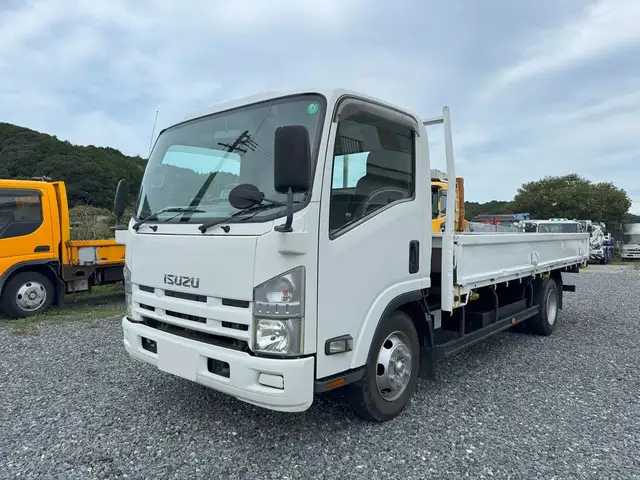 いすゞ エルフ 小型 平ボディ 床鉄板 BDG-NPR85AR の中古トラック【車両No.199692】