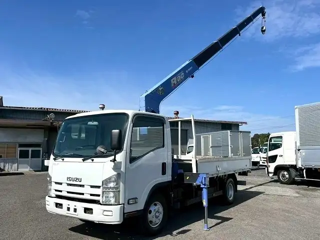 いすゞ エルフ 小型 クレーン付 5段 ラジコン の中古トラック【車両No.199830】