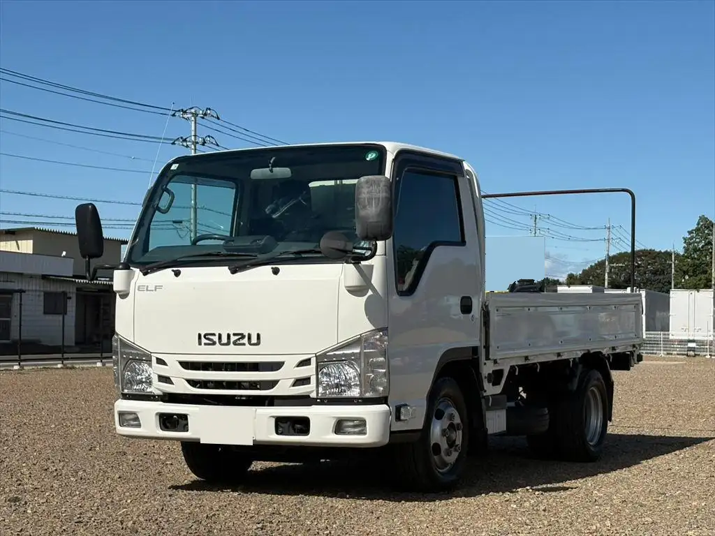 いすゞ エルフ 小型 平ボディ 床鉄板 2RG-NJR88A の中古トラック【車両No.199780】