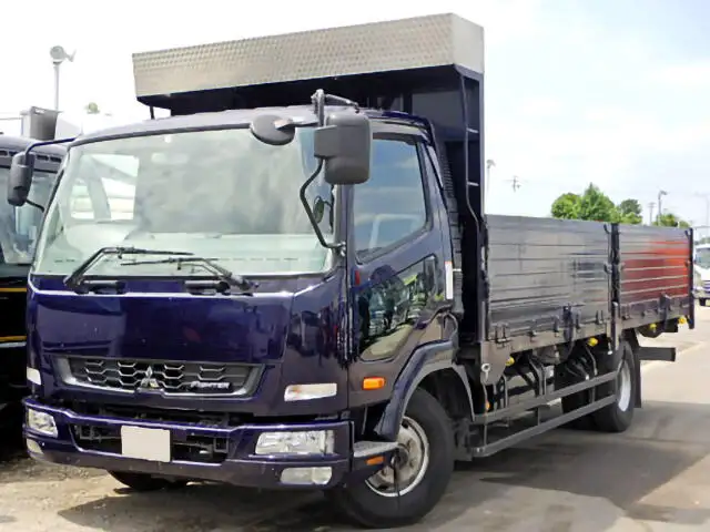 三菱 ファイター 中型/増トン 平ボディ 床鉄板 TKG-FK71F の中古トラック【車両No.92432】