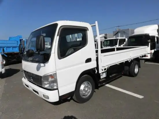 三菱 キャンター 小型 平ボディ 床鉄板 PDG-FE83DY の中古トラック【車両No.92552】