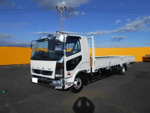 三菱 ファイター 中型/増トン 平ボディ ベッド 2KG-FK62F の中古トラック【車両No.92803】