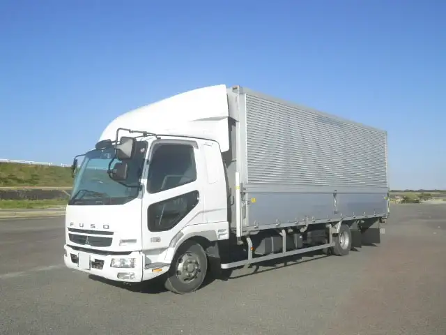 三菱 ファイター 中型/増トン ウイング エアサス ベッド の中古トラック【車両No.92839】