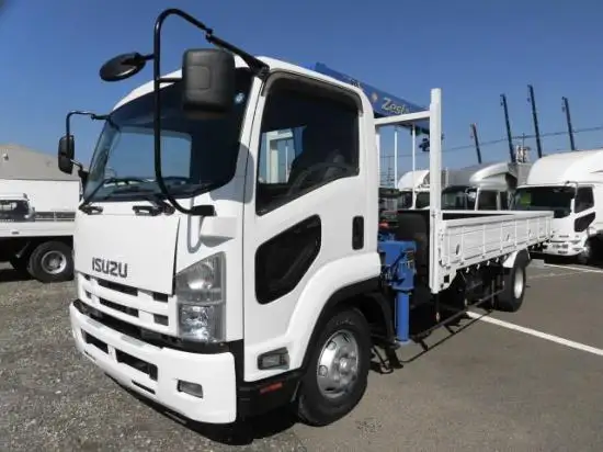 いすゞ フォワード 中型/増トン クレーン付 床鉄板 4段 の中古トラック【車両No.93199】
