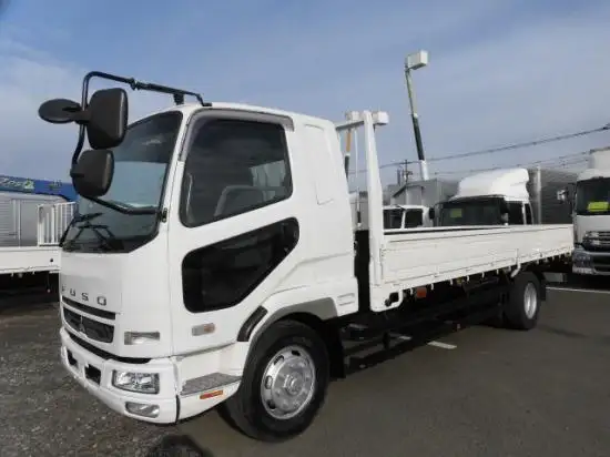 三菱 ファイター 中型/増トン 平ボディ ベッド PDG-FK62FZ の中古トラック【車両No.93484】