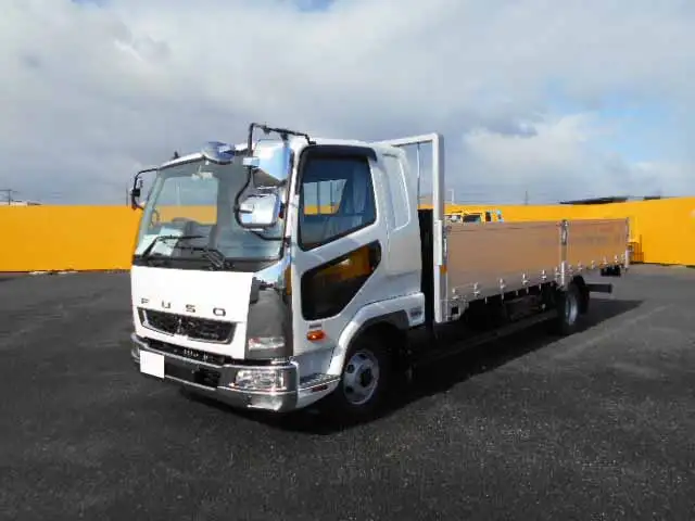 三菱 ファイター 中型/増トン 平ボディ アルミブロック ベッド の中古トラック【車両No.93692】