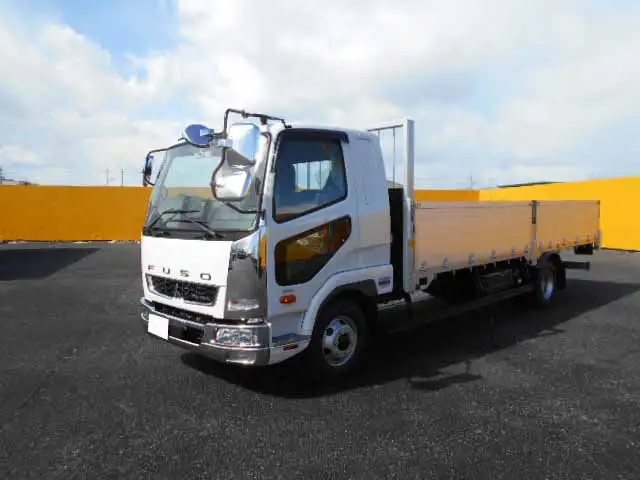 三菱 ファイター 中型/増トン 平ボディ アルミブロック ベッド の中古トラック【車両No.93700】