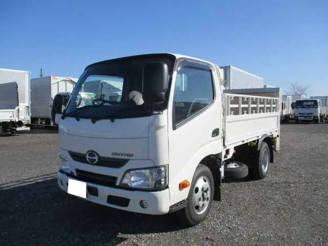 日野 デュトロ 小型 平ボディ パワーゲート 床鉄板 の中古トラック【車両No.93806】