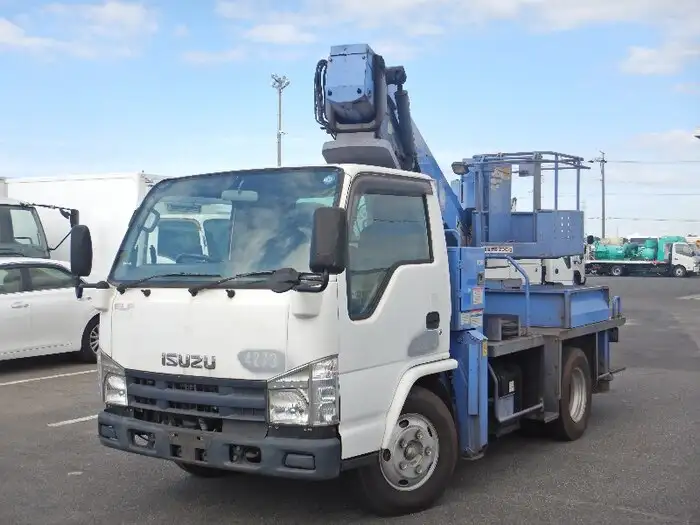 いすゞ エルフ 小型 高所・建柱車 高所作業車 BDG-NKR85N の中古トラック【車両No.93931】