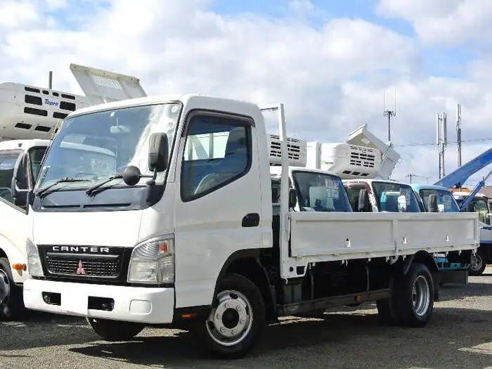 三菱 キャンター 小型 平ボディ 床鉄板 PA-FE82DEX の中古トラック【車両No.95111】
