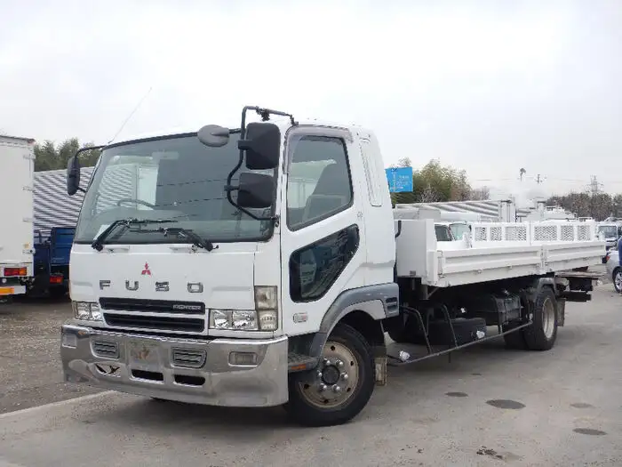 三菱 ファイター 中型/増トン 車両重機運搬 ベッド PA-FK61FK の中古トラック【車両No.95289】
